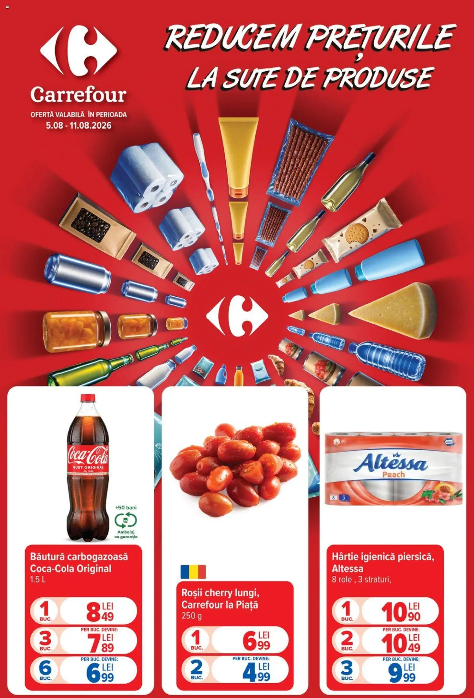 Noul catalog Carrefour – valabil de la 05.08.2026 | Pagină: 1