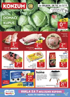 Konzum Katalog - Pregled kataloga iz trgovine Konzum, vrijedi od 28.10.2026