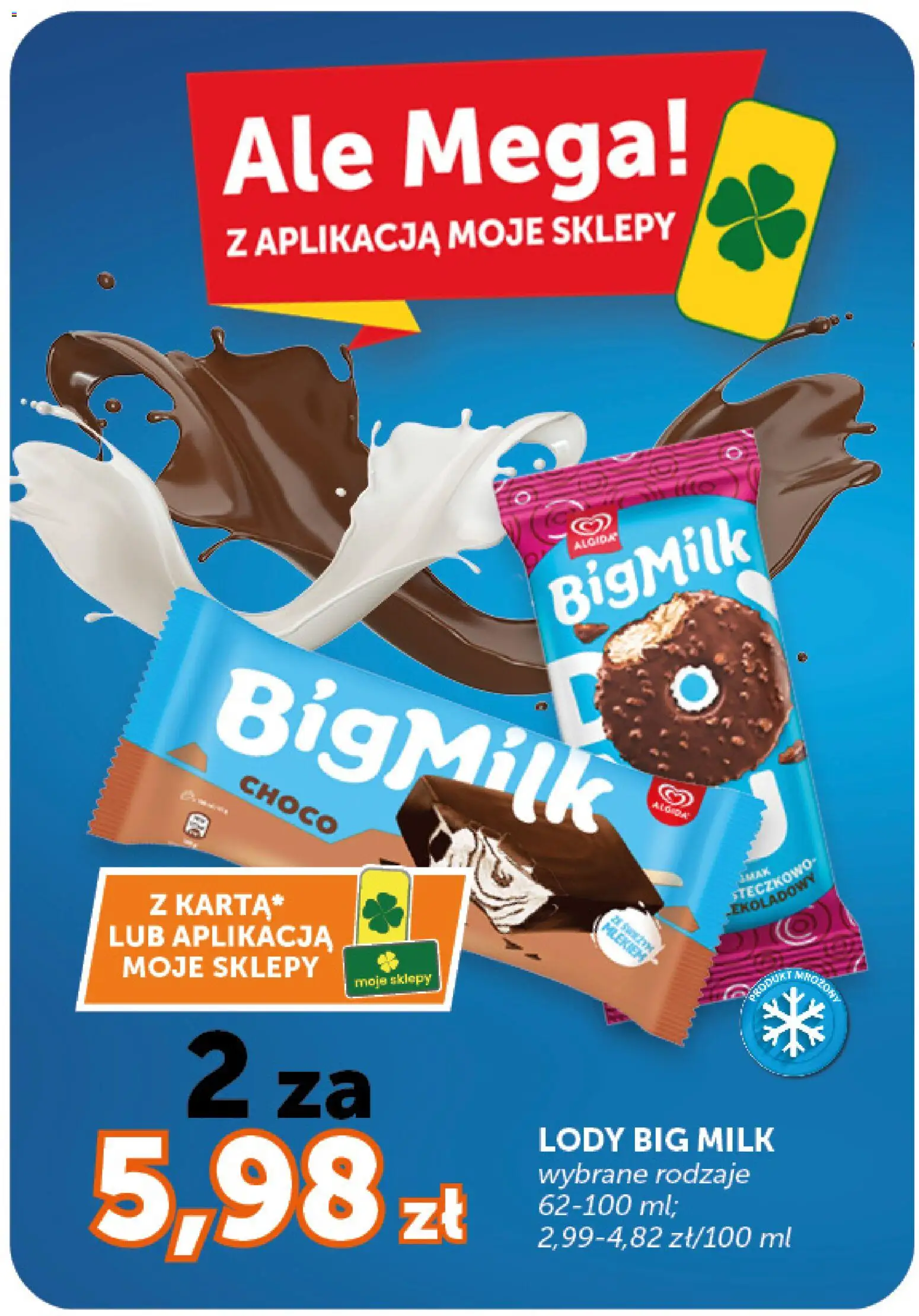ABC gazetka - Market od 09.07.2026 | Strona: 2 | Produkty: Big Milk, Lody