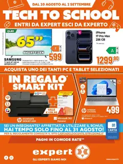 Anteprima del volantino Expert volantino valido a partire dal 20/08/2026