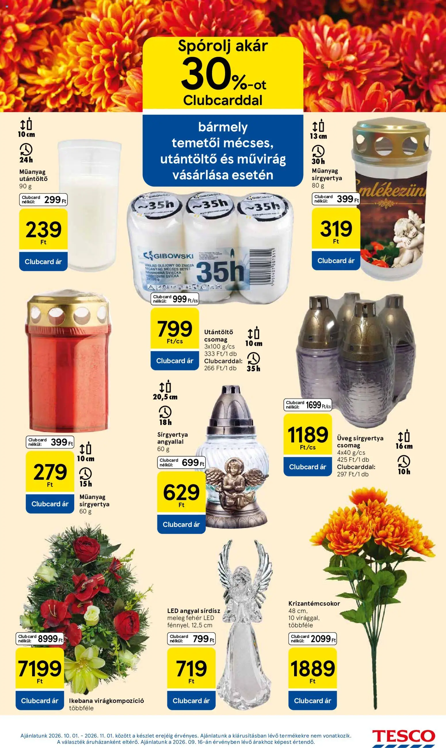 Tesco akciós ujság - amely érvényes a következő dátumtól: 2026.10.15. | Oldal: 9