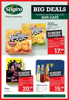 Sligro folder / publicité - Voorbeeld van een folder van Sligro, geldig van 11.06.2026