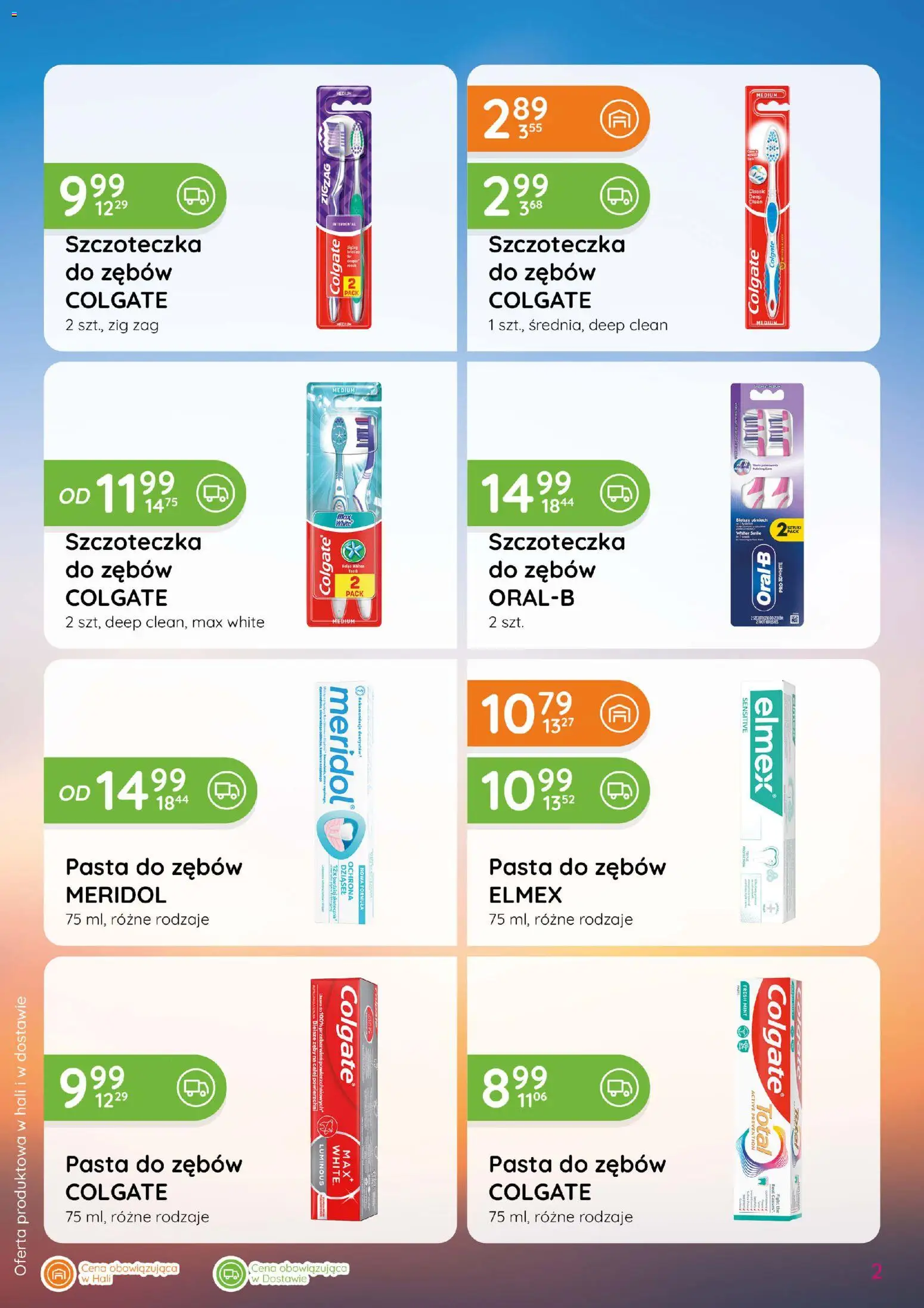 Eurocash gazetka - Katalog Chemiczny od 03.09.2026 | Strona: 2 | Produkty: Pasta, Pasta do zębów, Szczoteczka do zębów