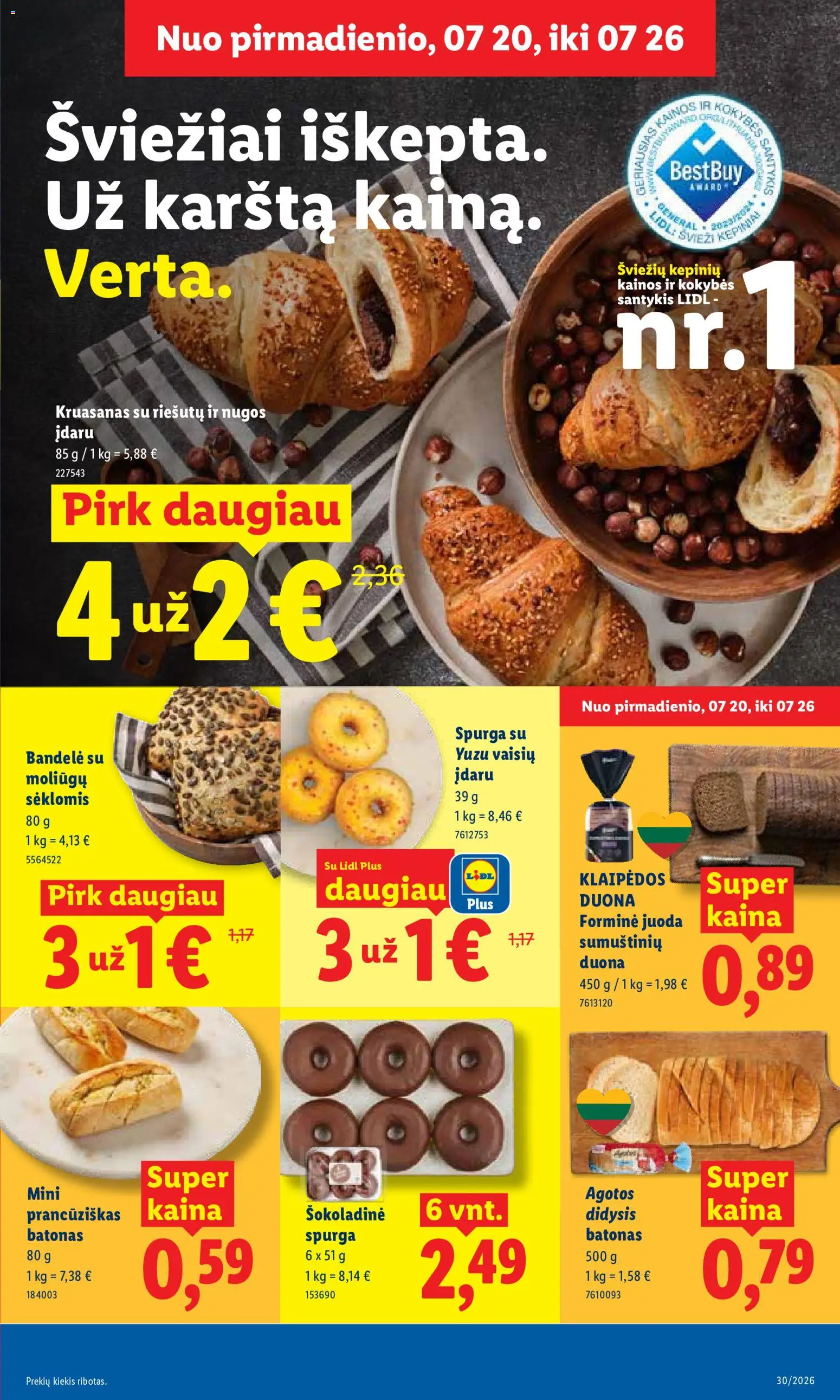 LIDL akcijos nuo 2026.07.20 | Puslapis: 9