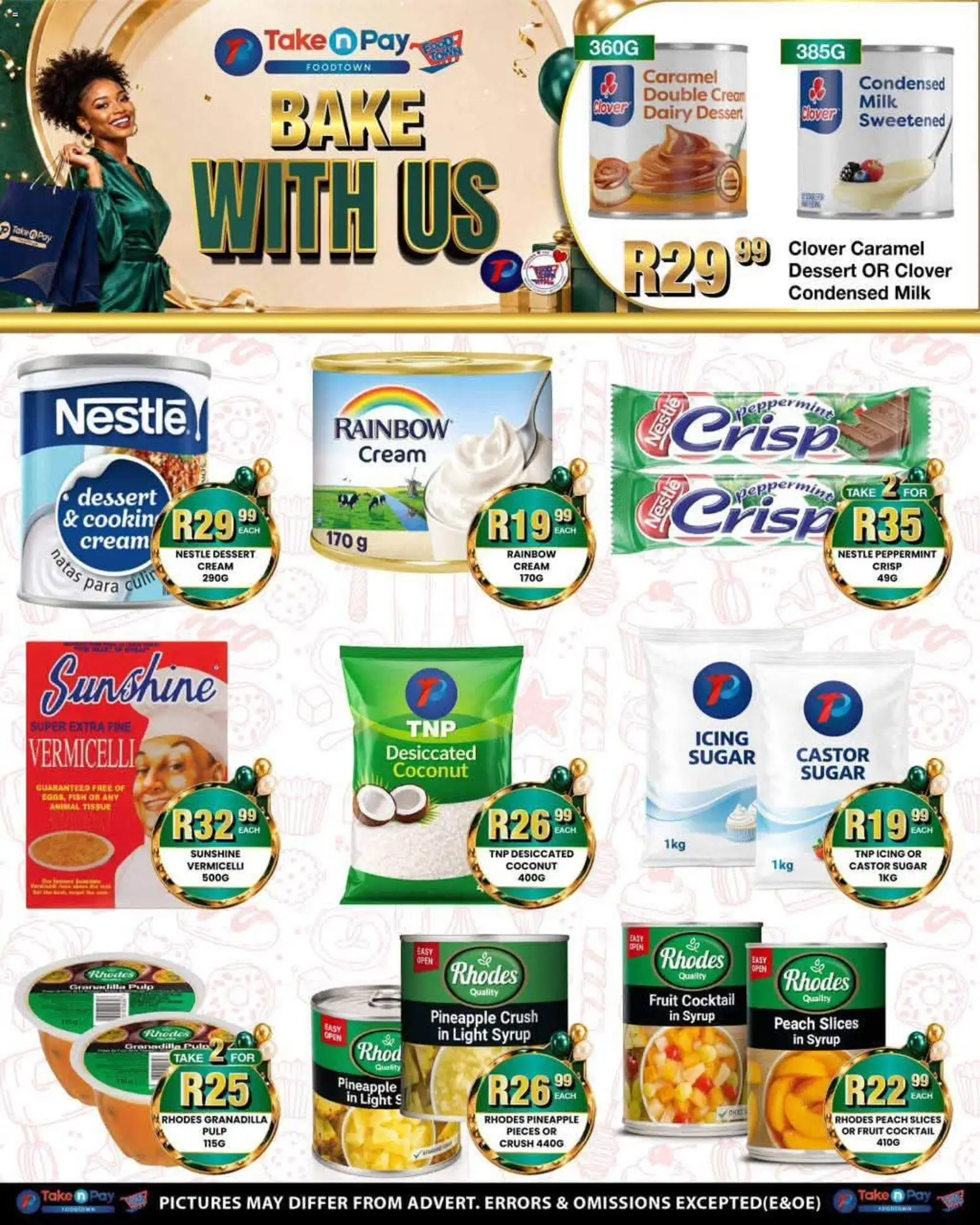 New Take n Pay catalogue – valid from 31/08/2026 | Page: 9 | Products: Milk, Fish, Cream, Caramel