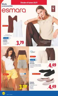 Vista previa ESMARA Pantalón corto, Cintura elástica, cordón y bolsillos. Pequeñas aberturas laterales. 3 modelos. válido desde el 25.05.2026 | Página: 16