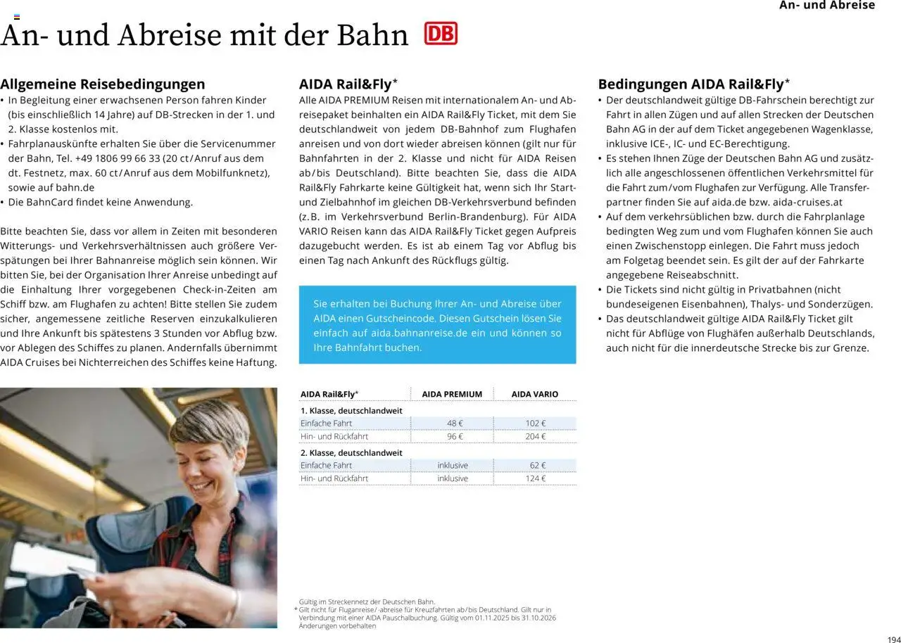 Aida Sommer 2026 – gültig ab 01.03.2026 | Seite: 194