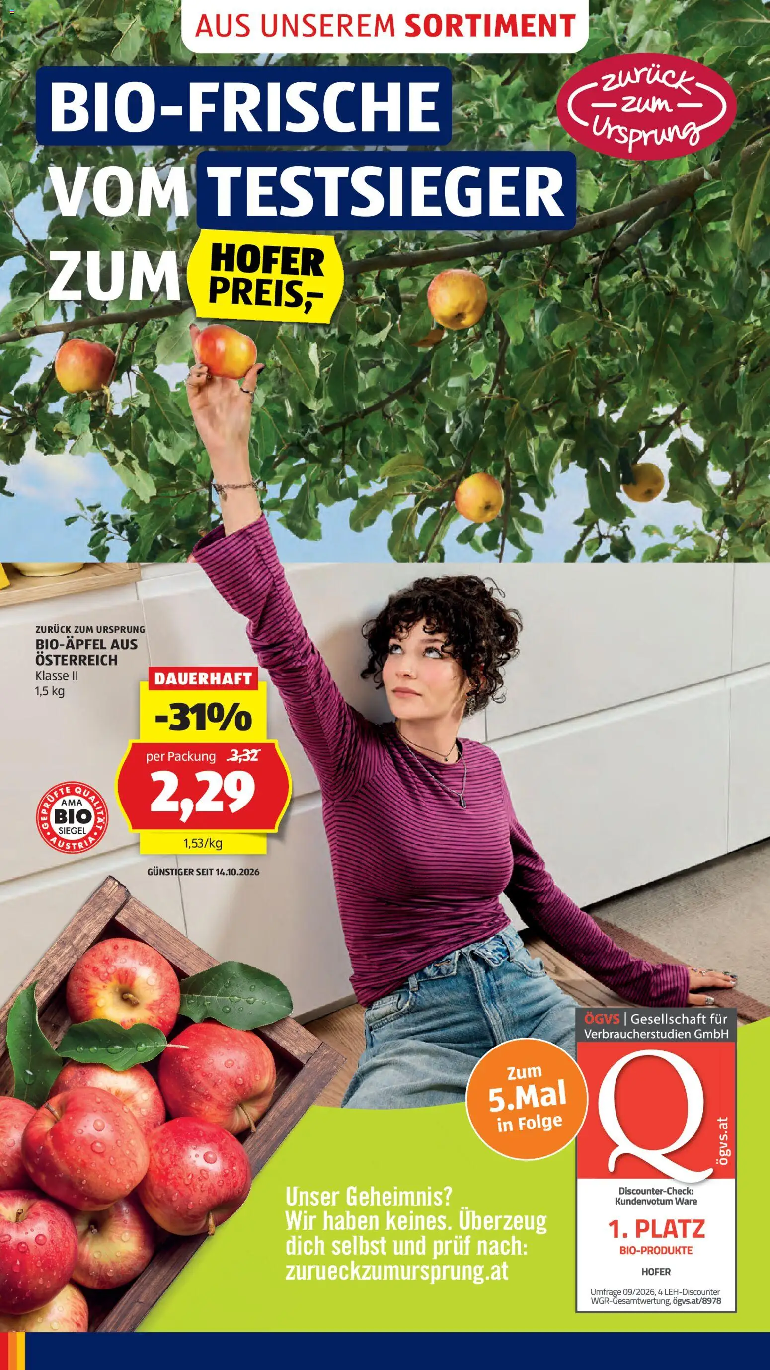 Hofer Flugblatt gültig ab 30.10.2026 | Seite: 6