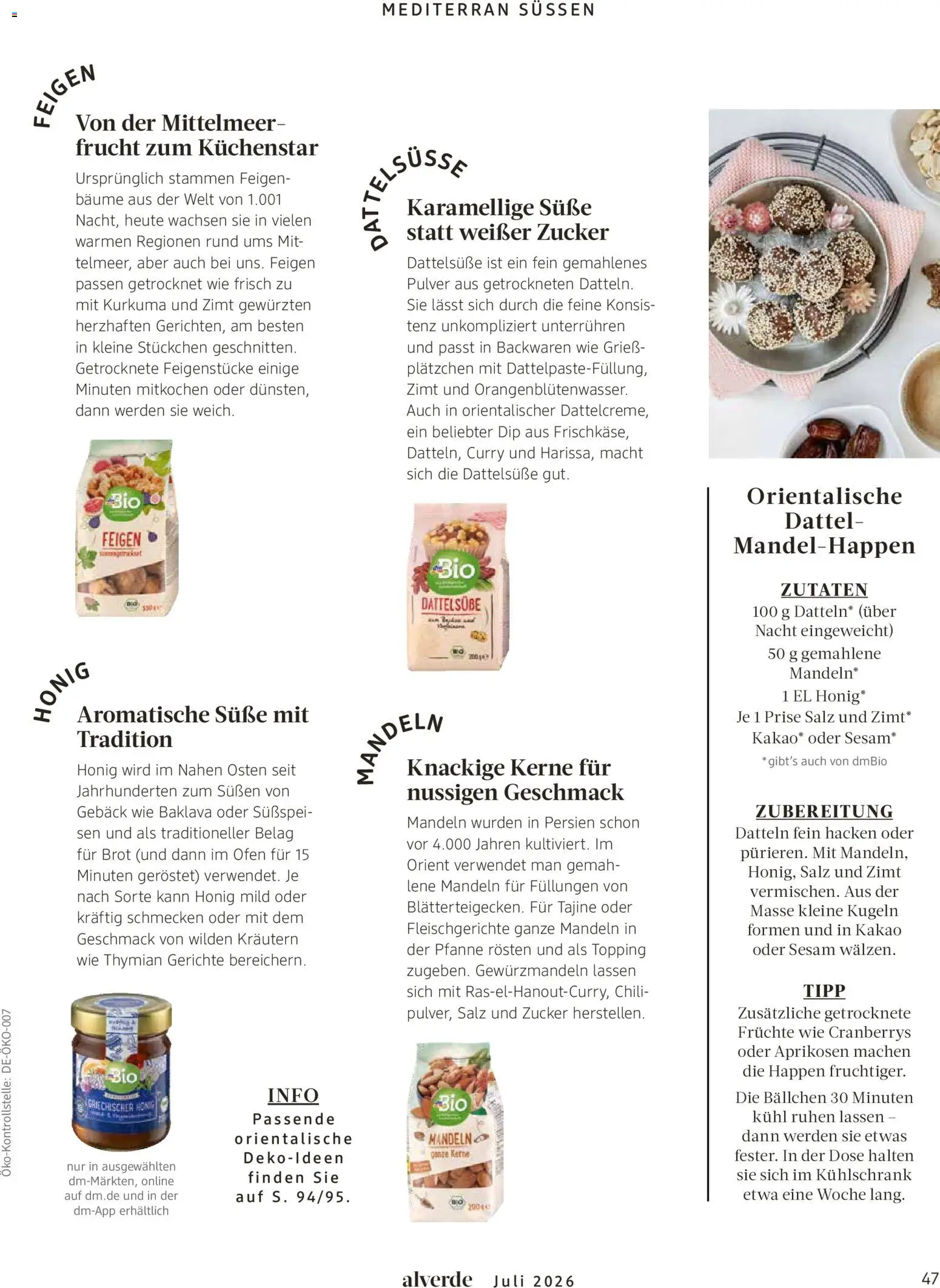 dm drogerie Prospekt – gültig ab 01.07.2026 | Seite: 47 | Produkte: Kühlschrank, Chili, Dattel, Brot