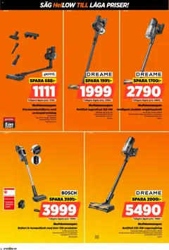 Power erbjudanden - Förhandsvisning av reklamblad från butik Power aktuell från 22/06/2026 | Sida: 32 | Produkter: Såg, Batteri, Skaftdammsugare