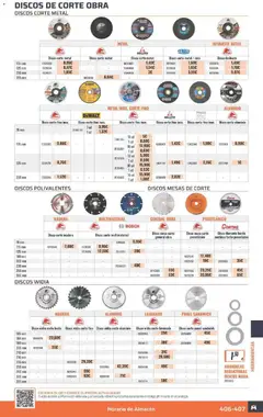 Vista previa Obramat folleto válido desde el 23.03.2026 | Página: 407 | Productos: General, Disco, Mesa