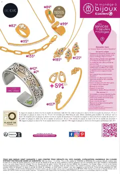 E.Leclerc - Prévisualisation de E.Leclerc bijoux catalogue valide à partir de 19.05.2026 | Page: 8 | Produits: Montre, Bague, Alliance, Bijoux