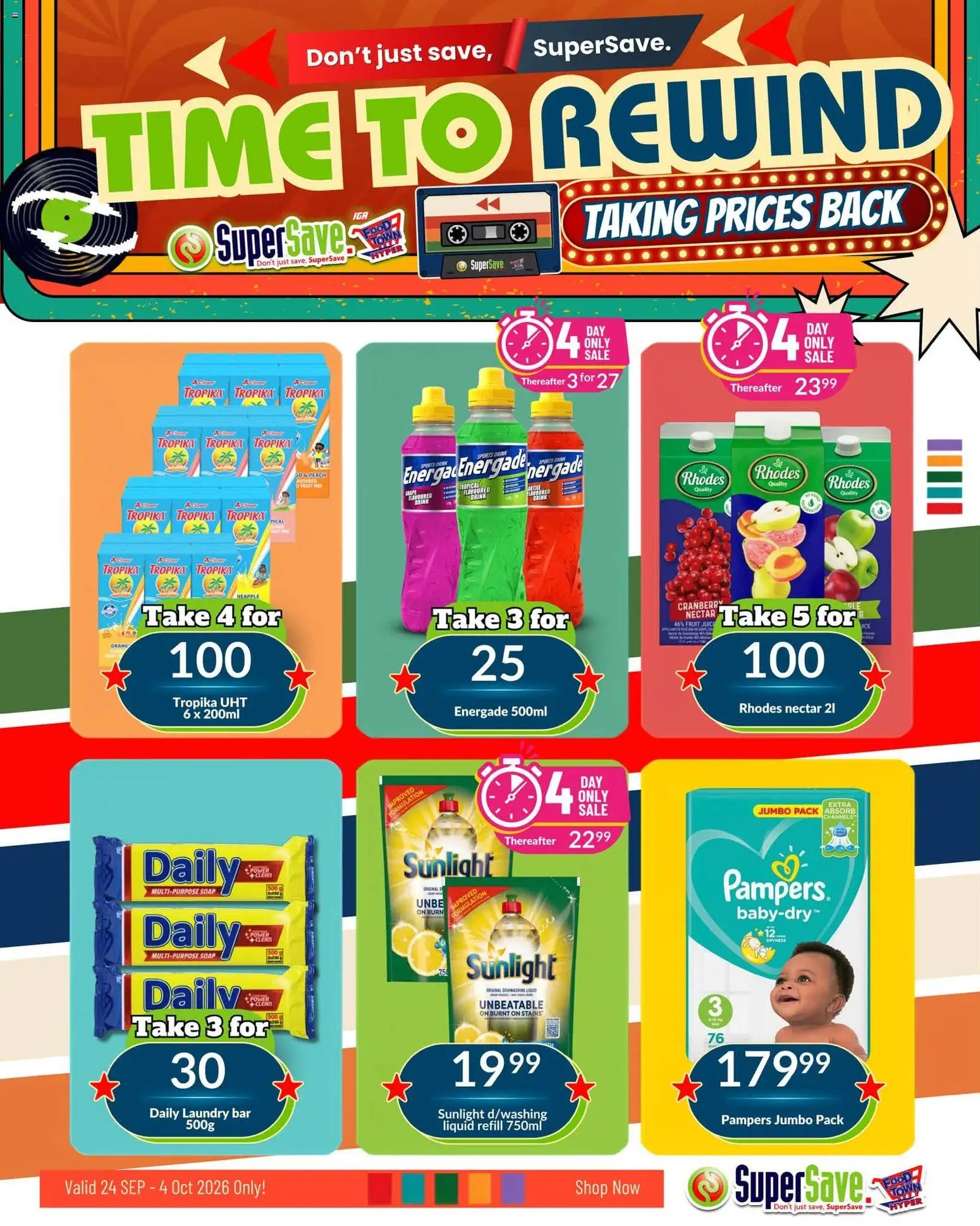 New Super Save catalogue – valid from 24/09/2026 | Page: 24 | Products: Juice, Soap, Fruit, Peach