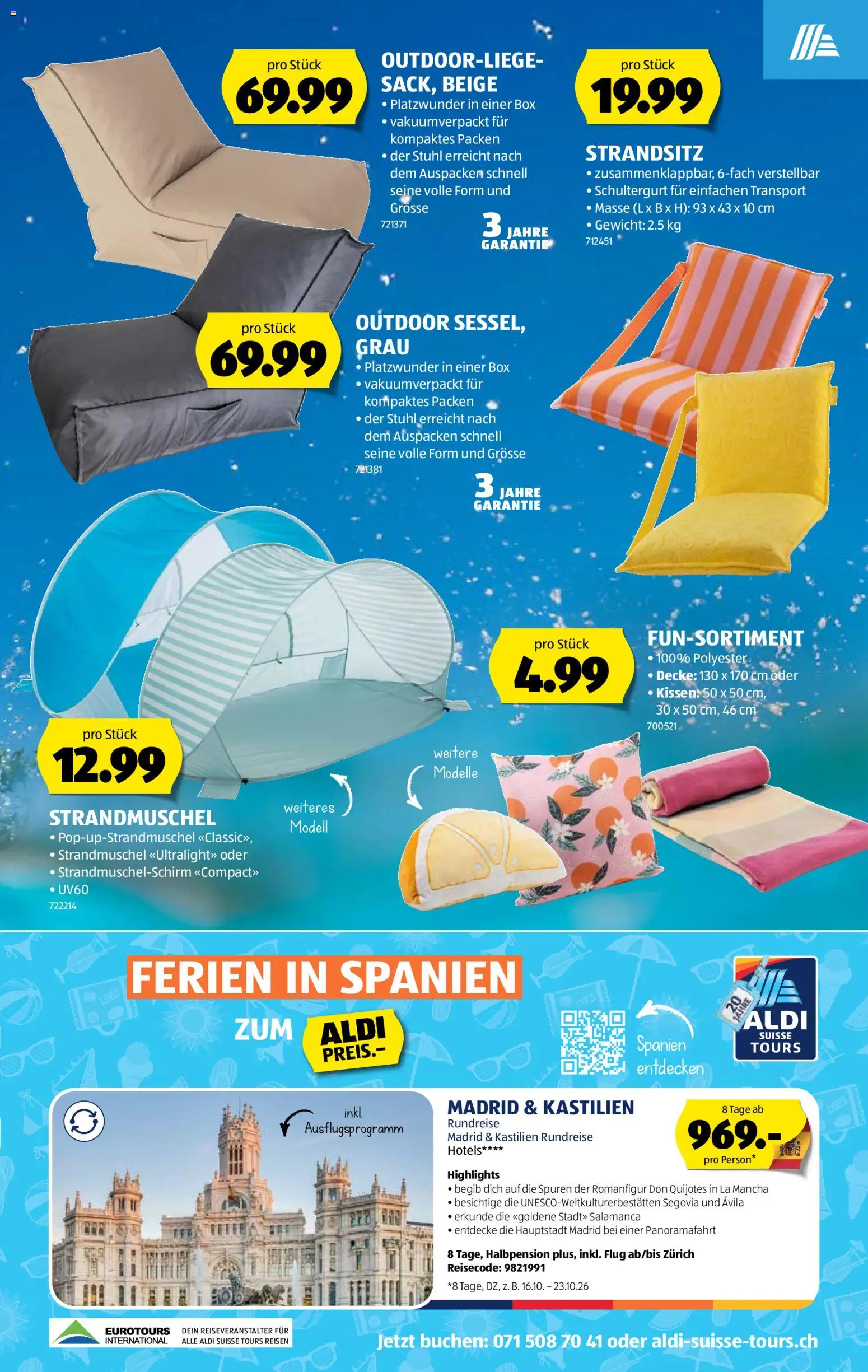 Aldi aktionen – gültig ab 04.06.2026 | Seite: 17 | Produkte: Kissen, Stuhl, Box, Gewicht