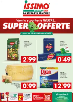 Anteprima del volantino SISA volantino Issimo valido a partire dal 15/10/2026