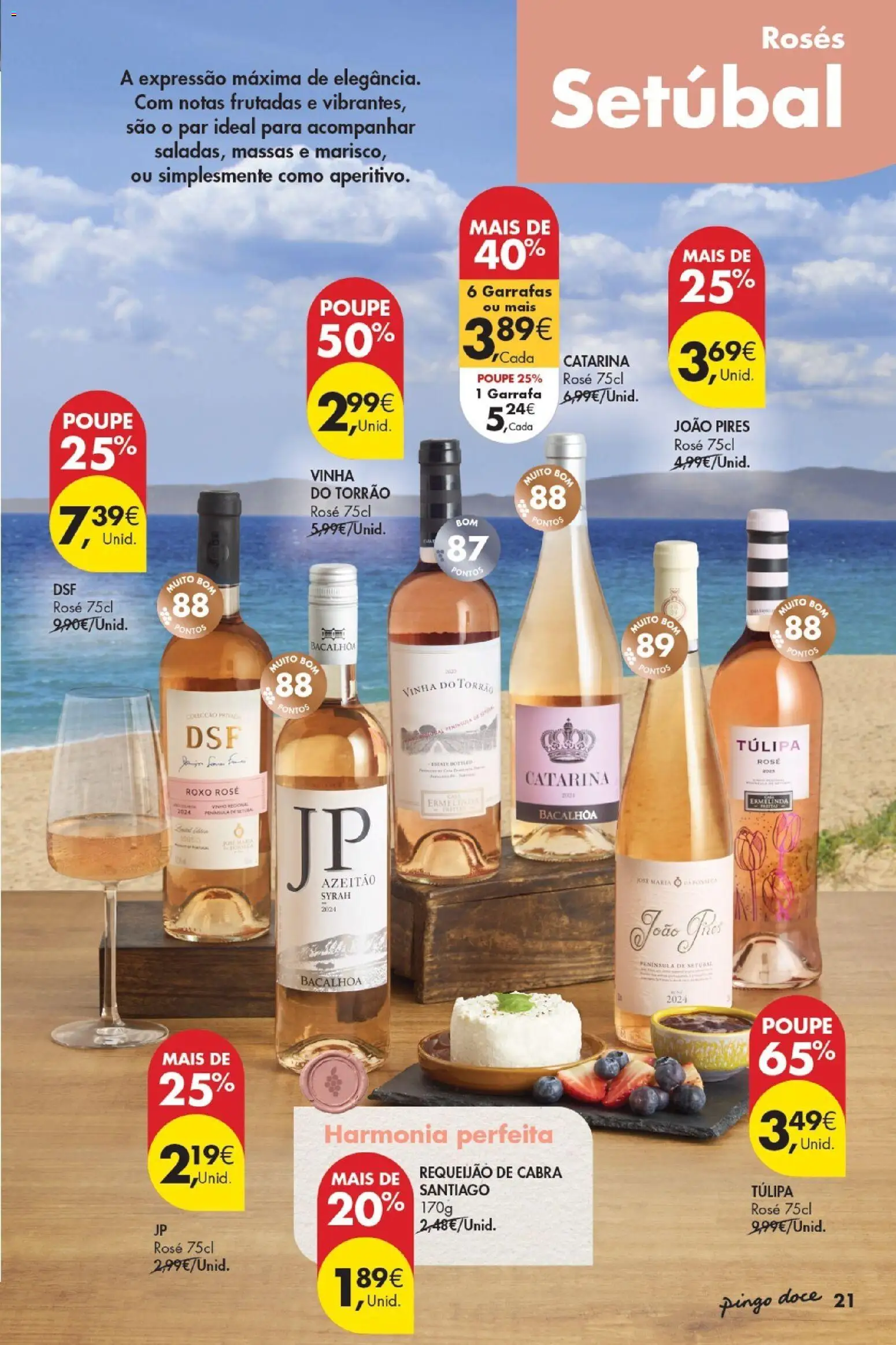 Pingo Doce Vinhos de Setúbal │ válido de 05.05.2026 | Página: 21 | Produtos: Requeijão