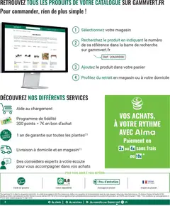 Gamm vert - Prévisualisation de Gamm vert catalogue valide à partir de 24.02.2026 | Page: 2 | Produits: Base, Salon de jardin, Panier