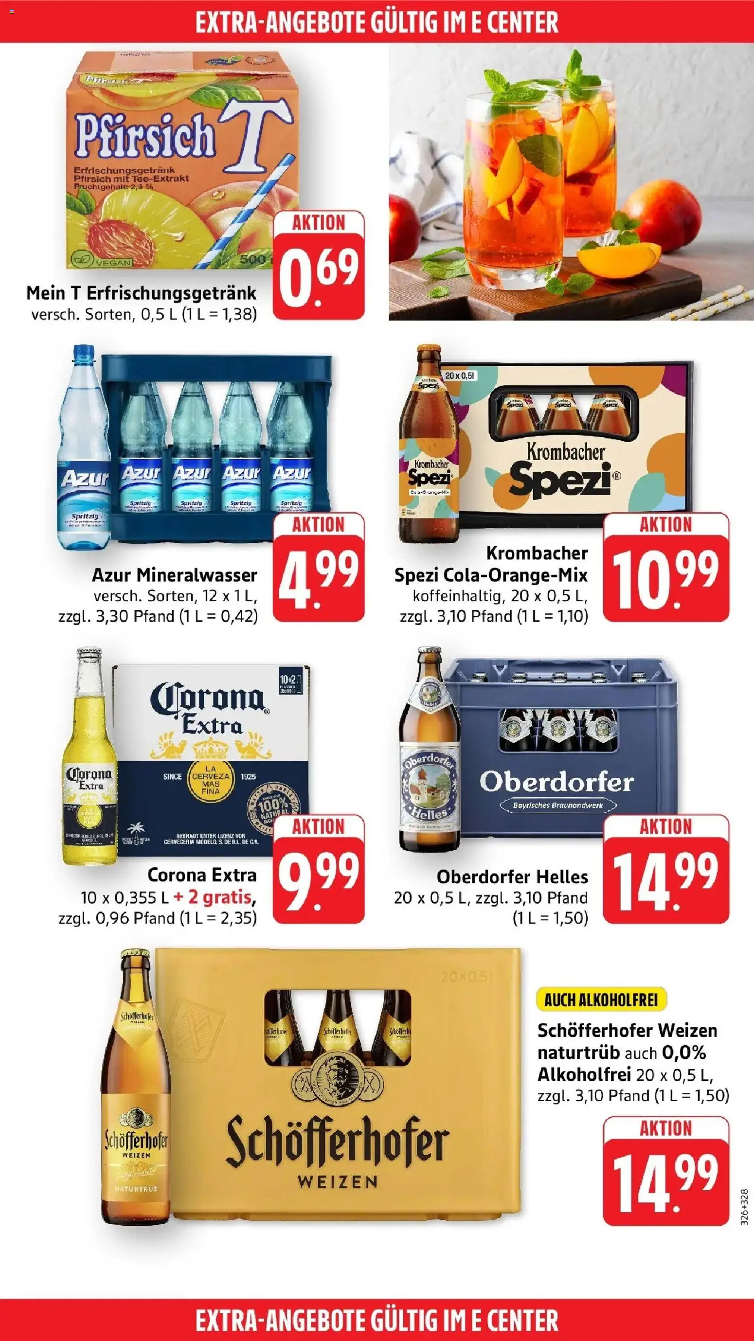 Edeka prospekt Heppenheim – gültig ab 13.07.2026 | Seite: 51 | Produkte: Mineralwasser, Pfirsich, Krombacher