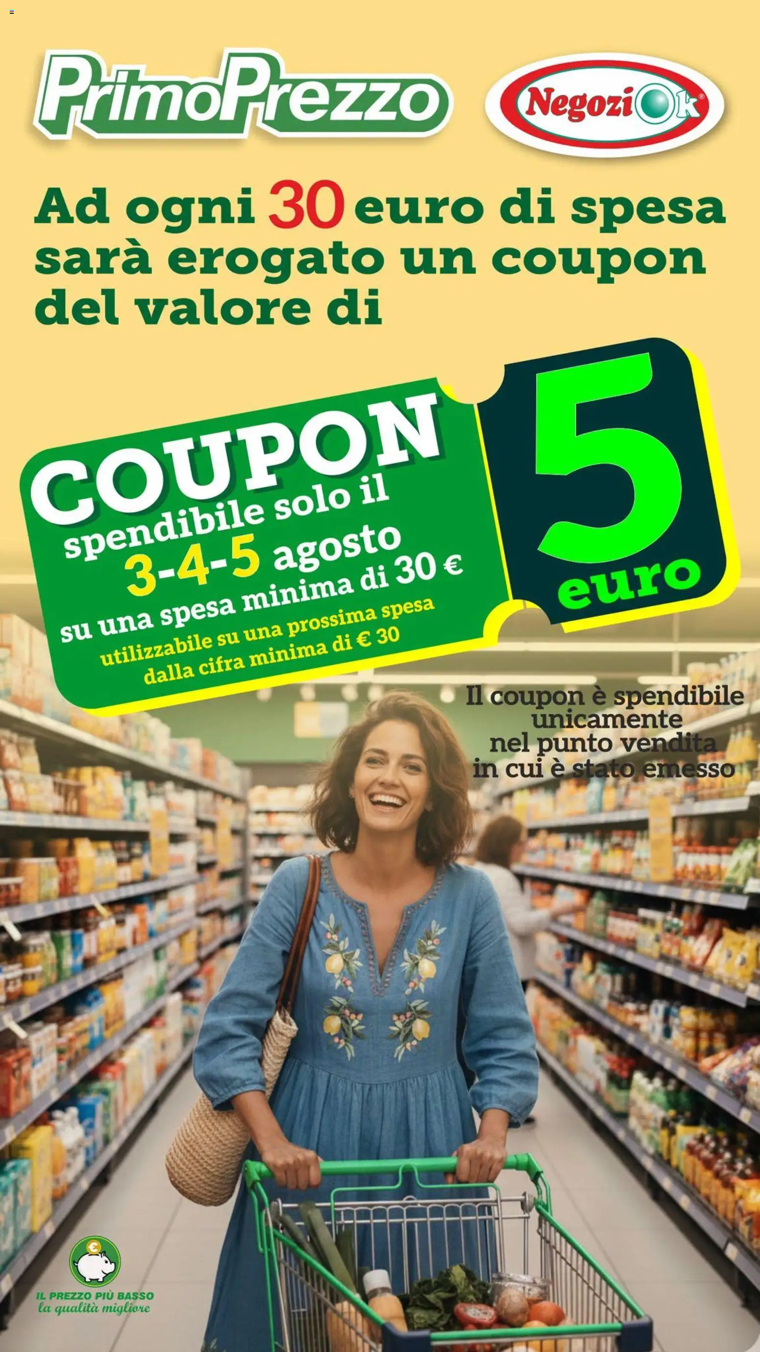 Volantino Primo Prezzo del 03/08/2026 | Pagina: 1