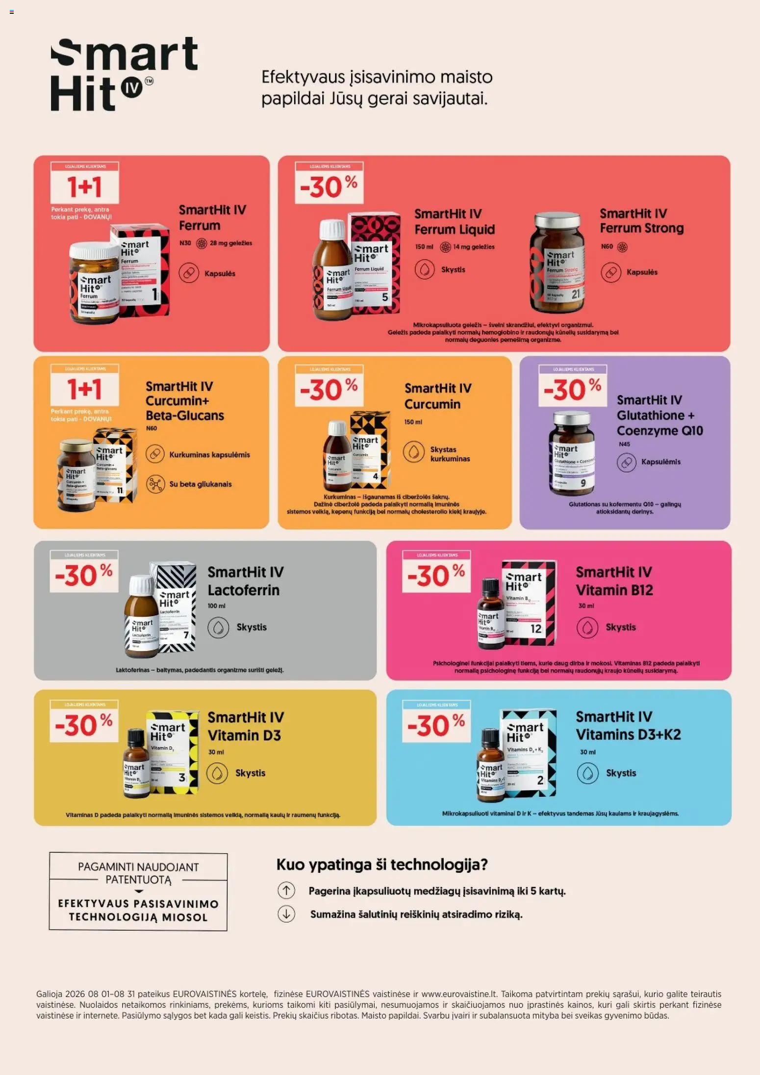 EUROVAISTINĖ akcijos nuo 2026.08.01 | Puslapis: 17