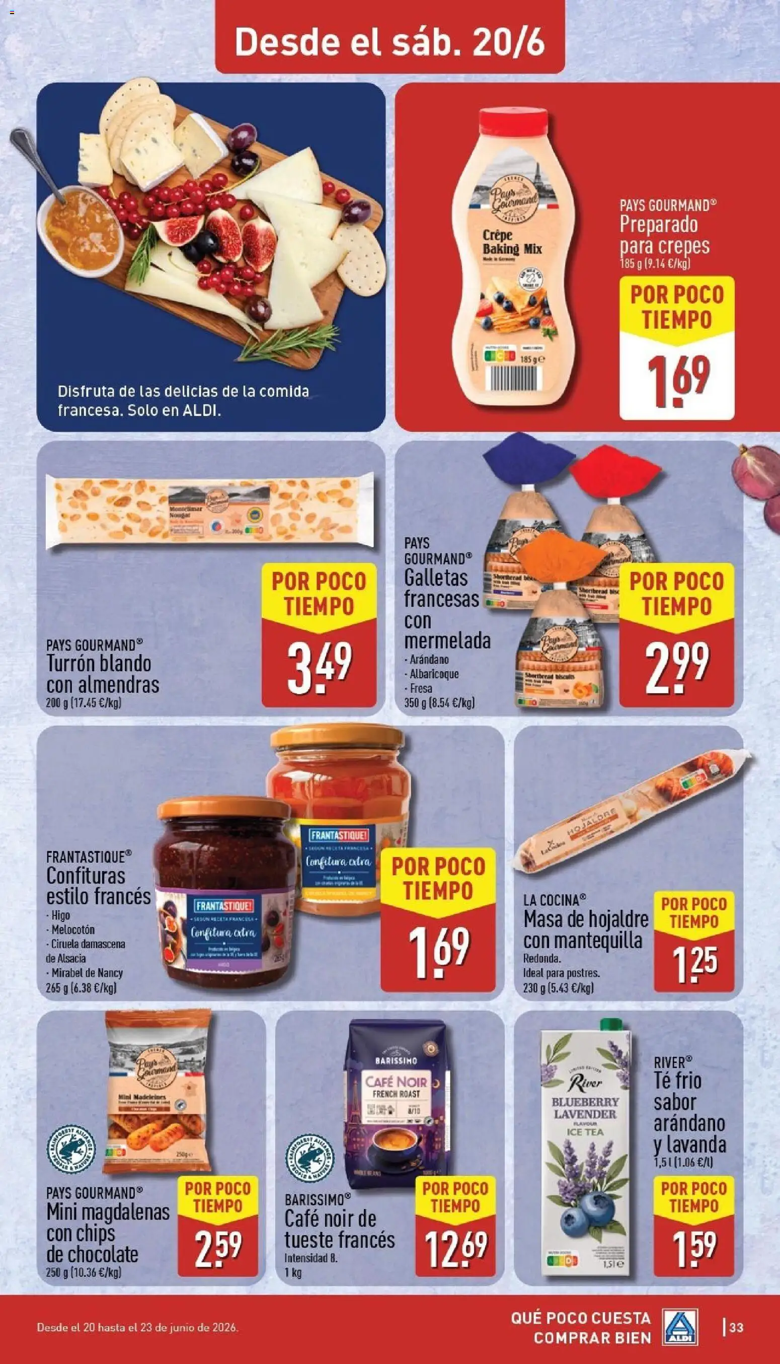 Aldi folleto Canarias │ válido desde el 15.06.2026 | Página: 33 | Productos: Chocolate, Té, Magdalenas, Cocina