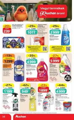 Auchan akciós újság - amely érvényes a következő dátumtól: 2026.09.03. | Oldal: 38
