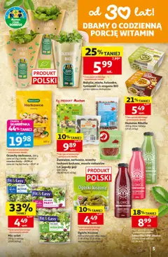 Pogląd oferty "Auchan gazetka - 30 Lat Hipermarket" - ważna od 23.07.2026 | Strona: 5