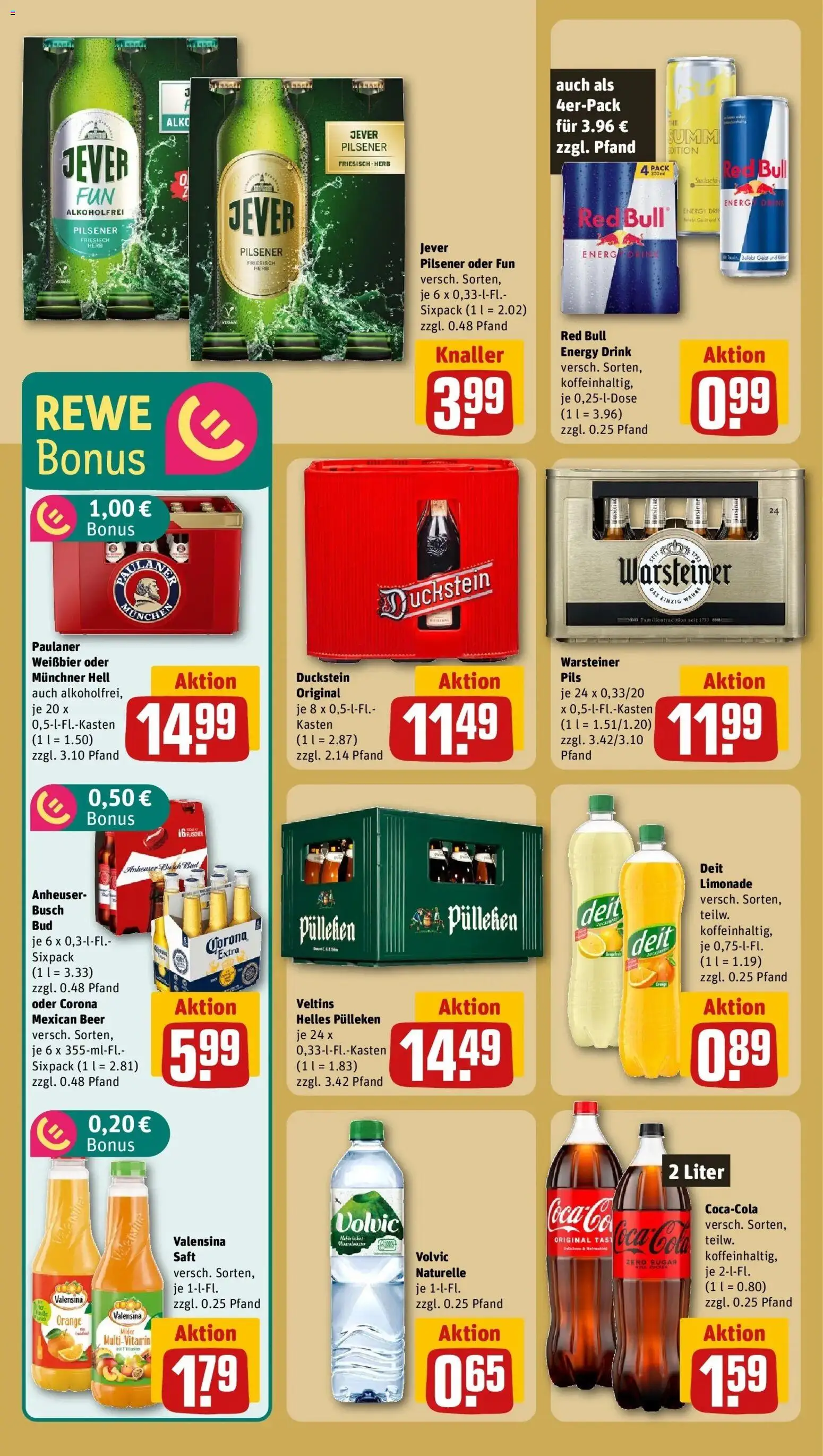 Rewe Prospekt Buchholz/Holm-Seppensen	 – gültig ab 10.05.2026 | Seite: 25 | Produkte: Energy, Warsteiner, Volvic, Paulaner
