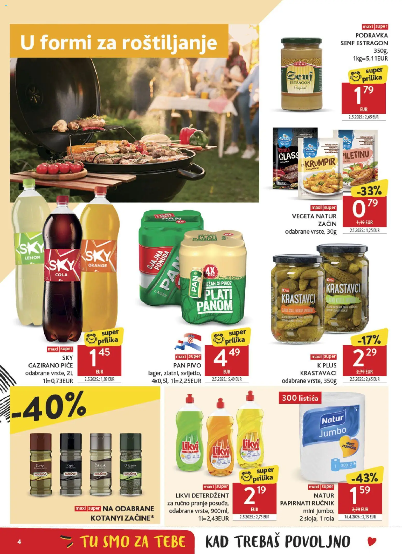 Konzum HR akciós ujság - amely érvényes a következő dátumtól: 2026.08.04. | Oldal: 4