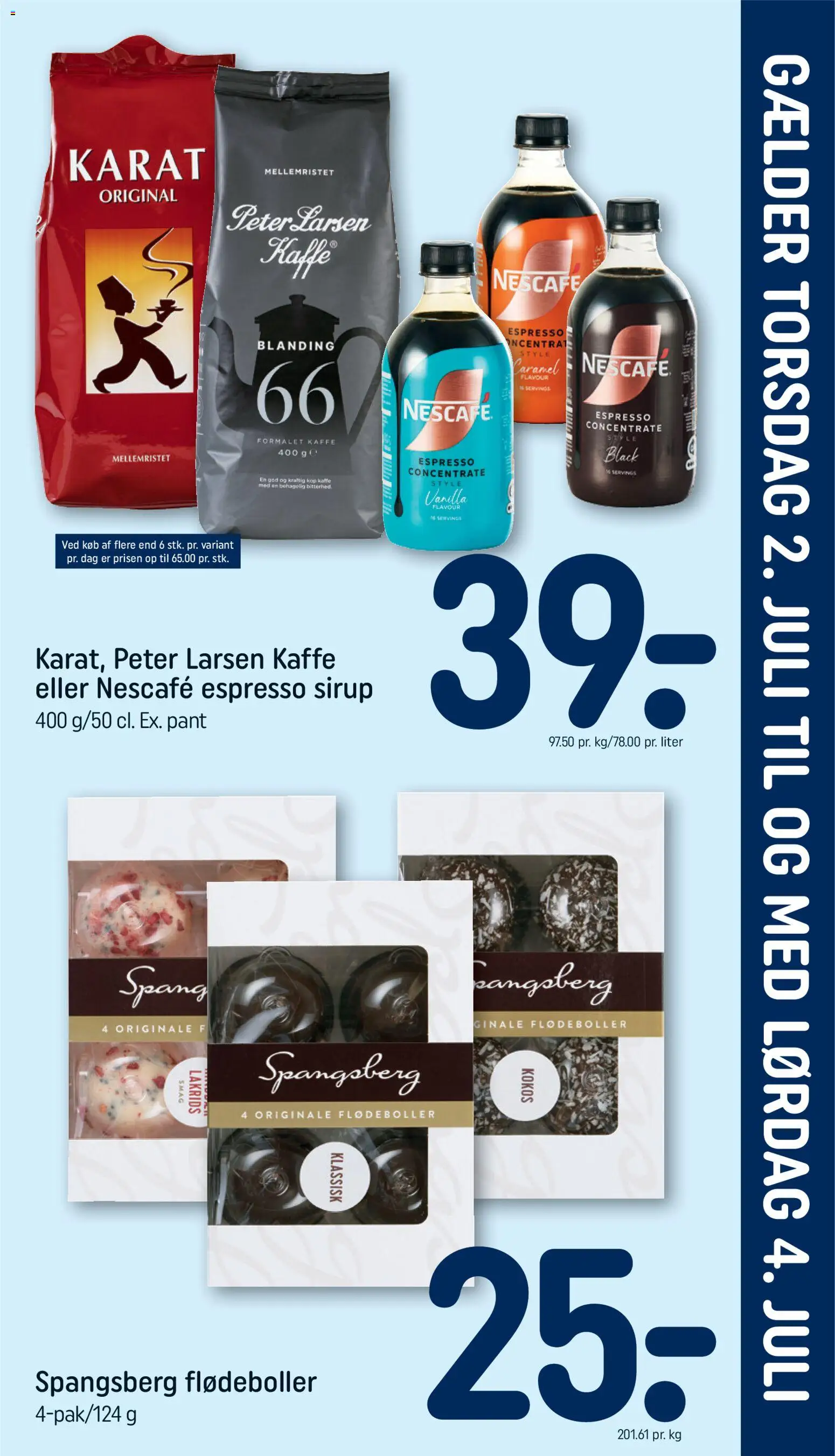Rema 1000 tilbudsavis – gyldig fra 28/06/2026 | Side: 32 | Produkter: Kaffe, Flødeboller, Lakrids