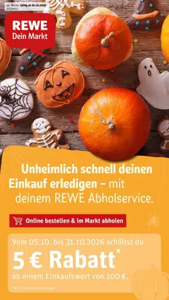 Rewe Prospekt Hildesheim / Himmelsthür ab 26.10.2026 gültig