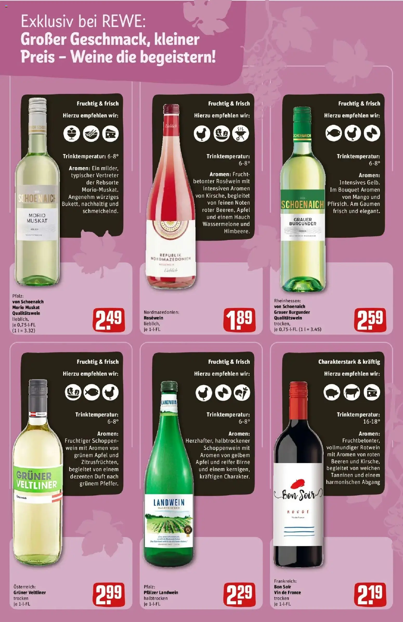 Rewe Prospekt Euskirchen – gültig ab 17.05.2026 | Seite: 22 | Produkte: Rosewein, Mango, Wassermelone, Wein