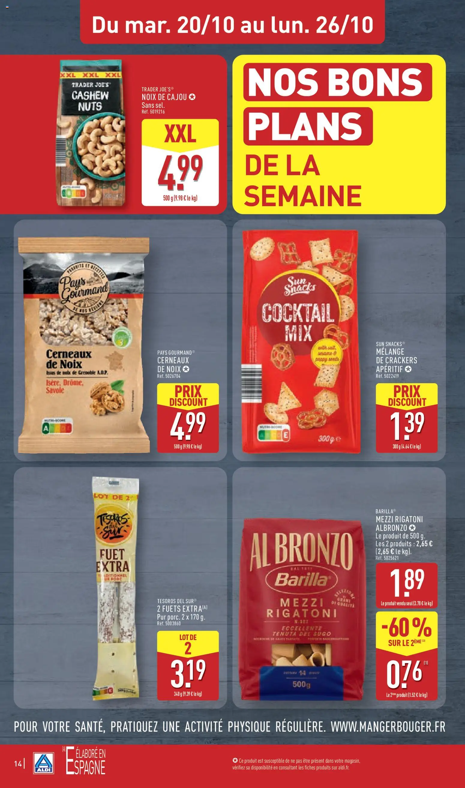 {H1} | Page: 16 | Produits: Mélange De Noix, Cerneaux de noix, Snacks, Noix de cajou
