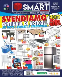 Anteprima del volantino Magazzini Smart volantino valido a partire dal 27/08/2026