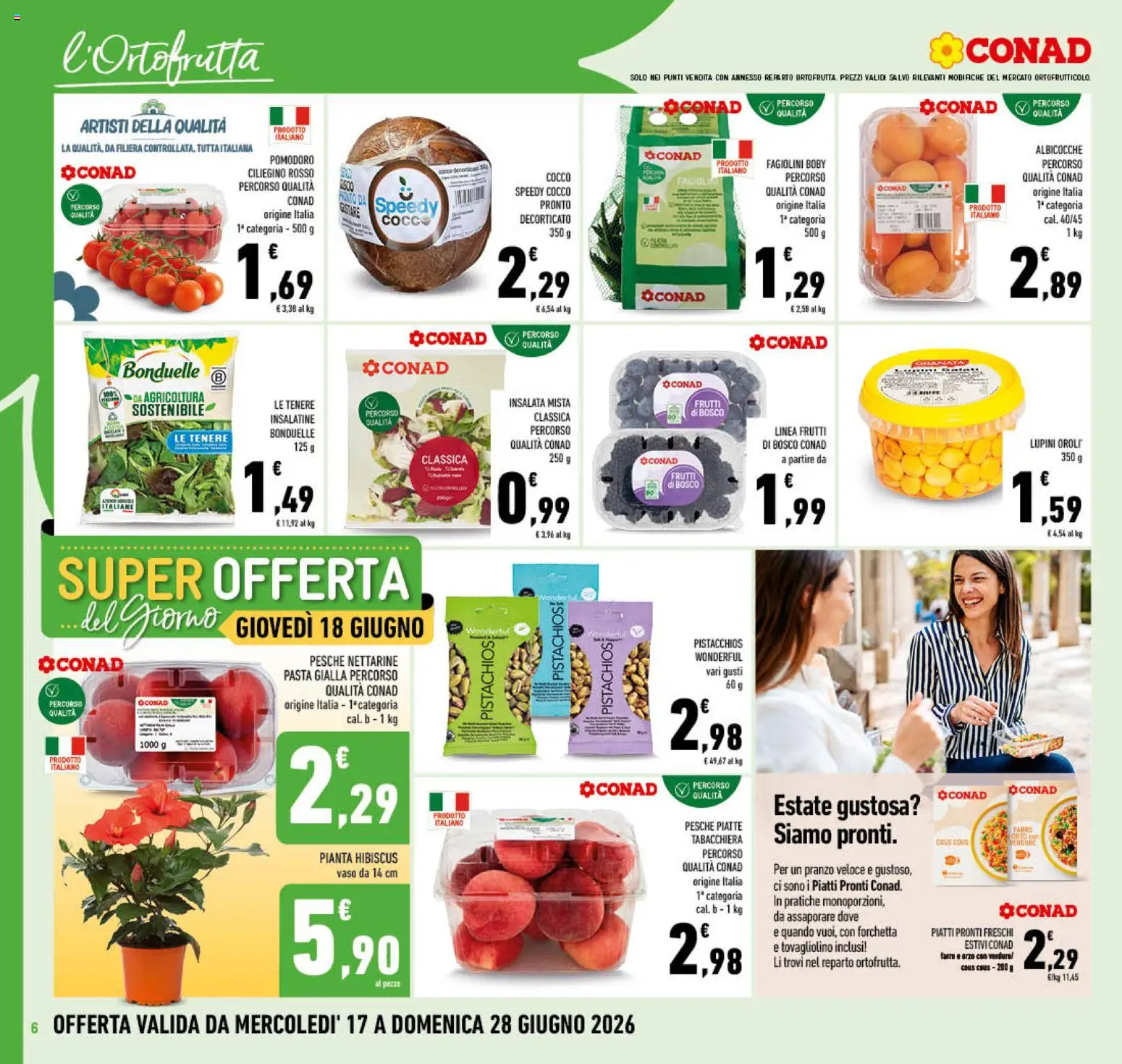 Volantino Conad del 17/06/2026 | Pagina: 6