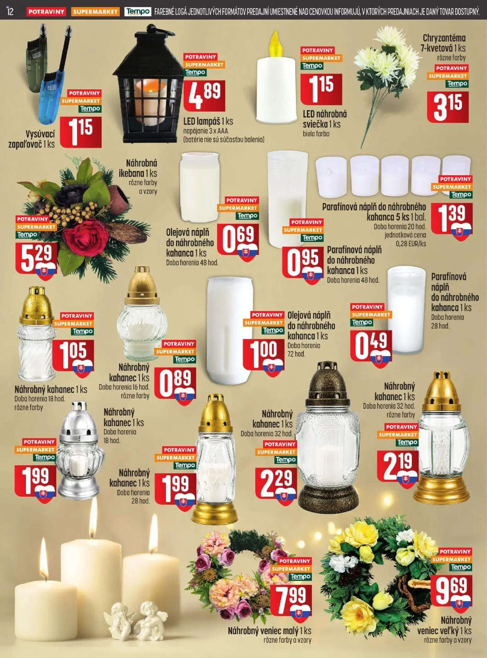 Nové COOP Jednota akcie – leták je platný od 22.10.2026 | Strana: 12