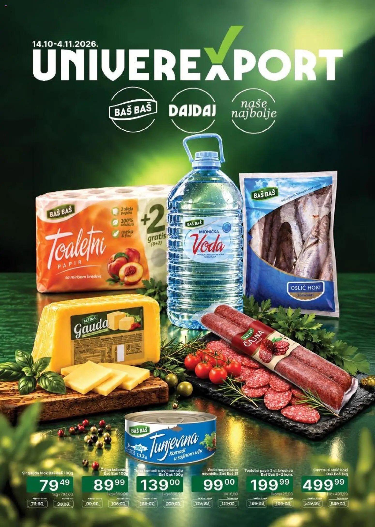Univerexport katalog - važi od 14.10.2026 | Strana: 1