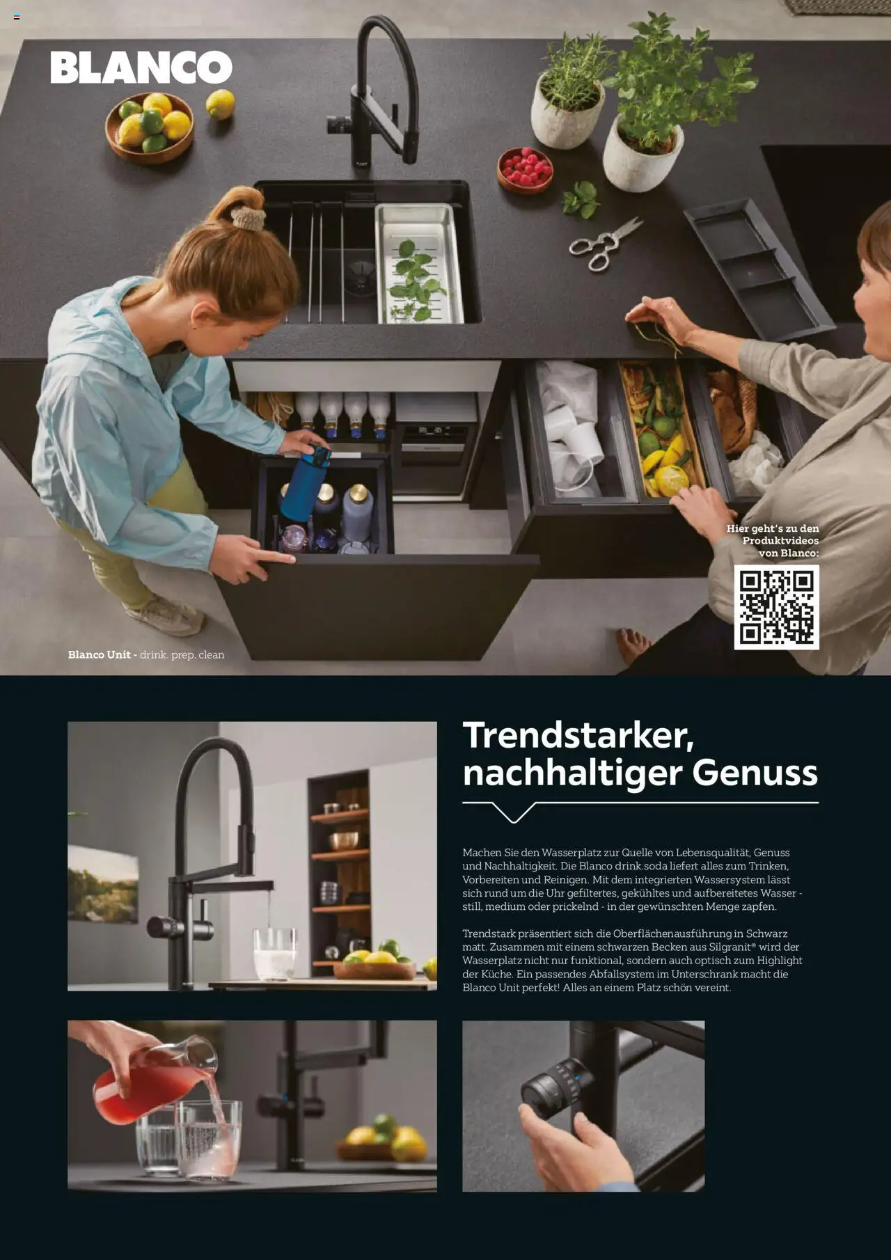 XXXLutz Die neuen Küchentrends gültig ab 08.04.2024 | Seite: 142 | Produkte: Wasser, Uhr