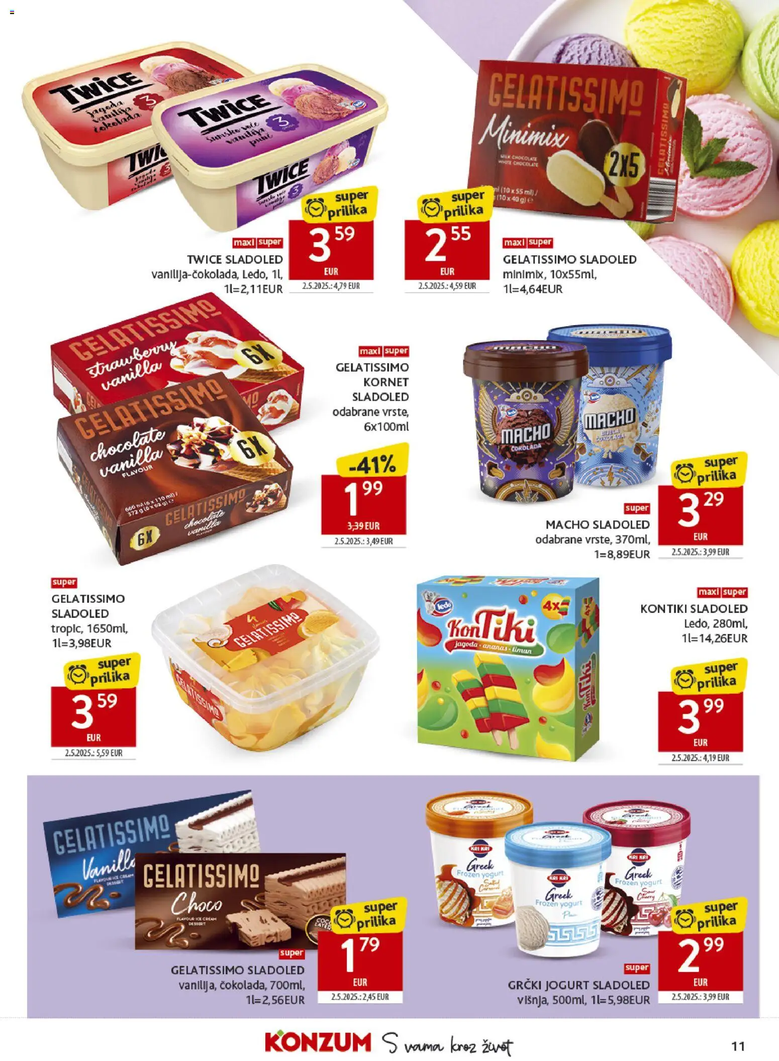Konzum katalog | vrijedi od 01.07.2026 | Stranica: 11