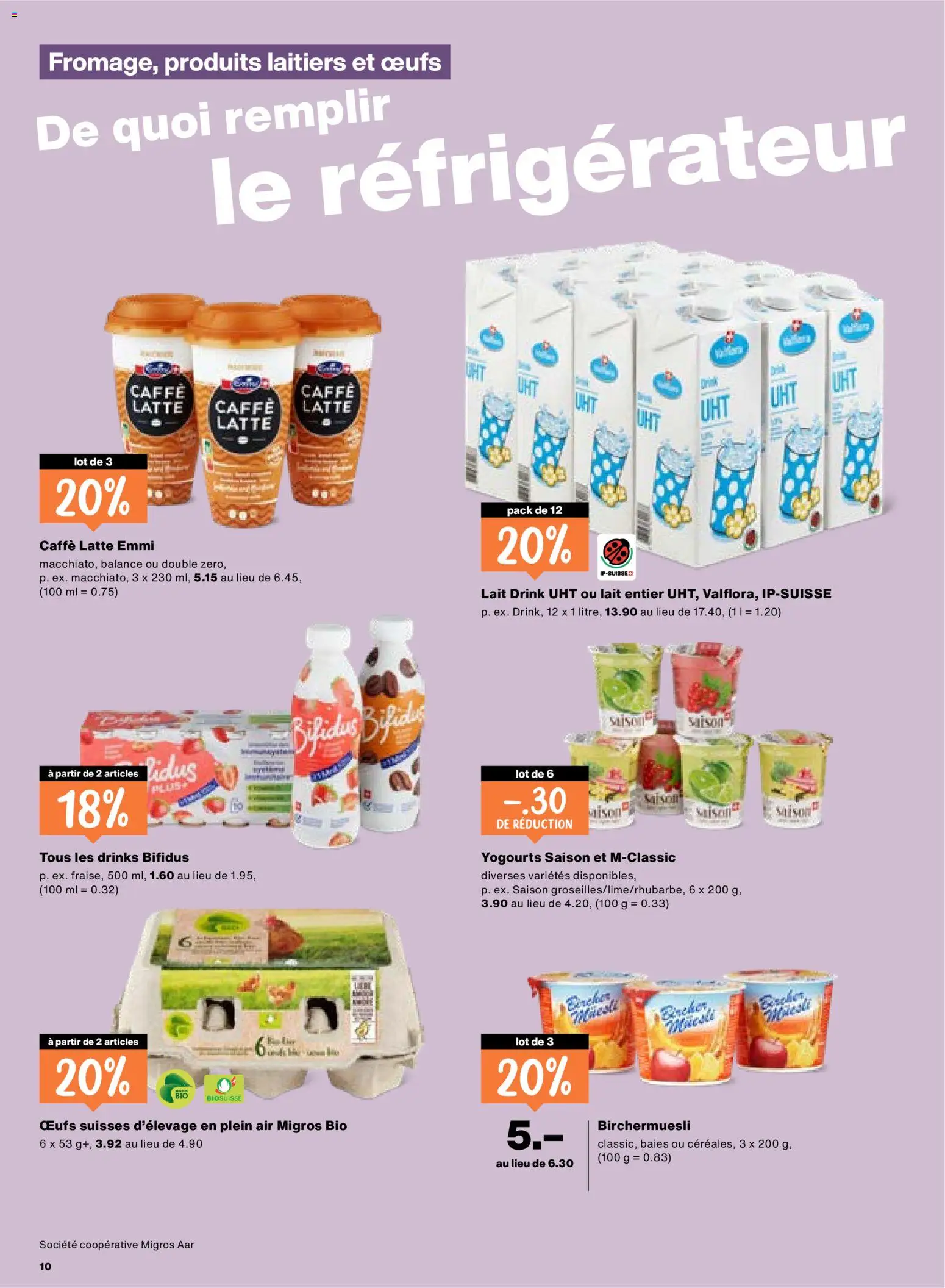 Migros aktionen FR – gültig ab 16.07.2026 | Seite: 10