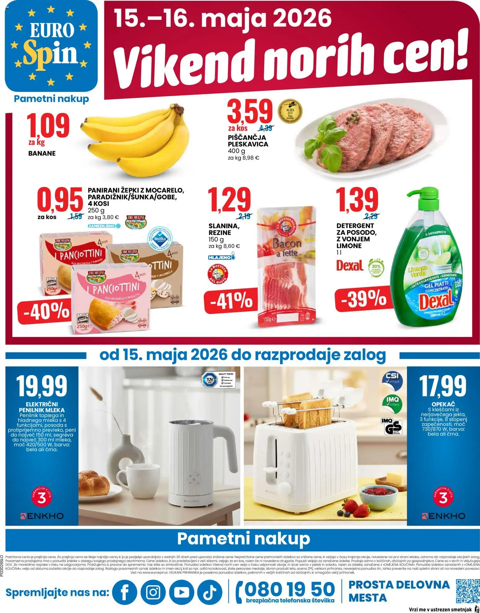 Novi Eurospin katalog ponudbe – veljaven od 14.05.2026 | Stran: 16