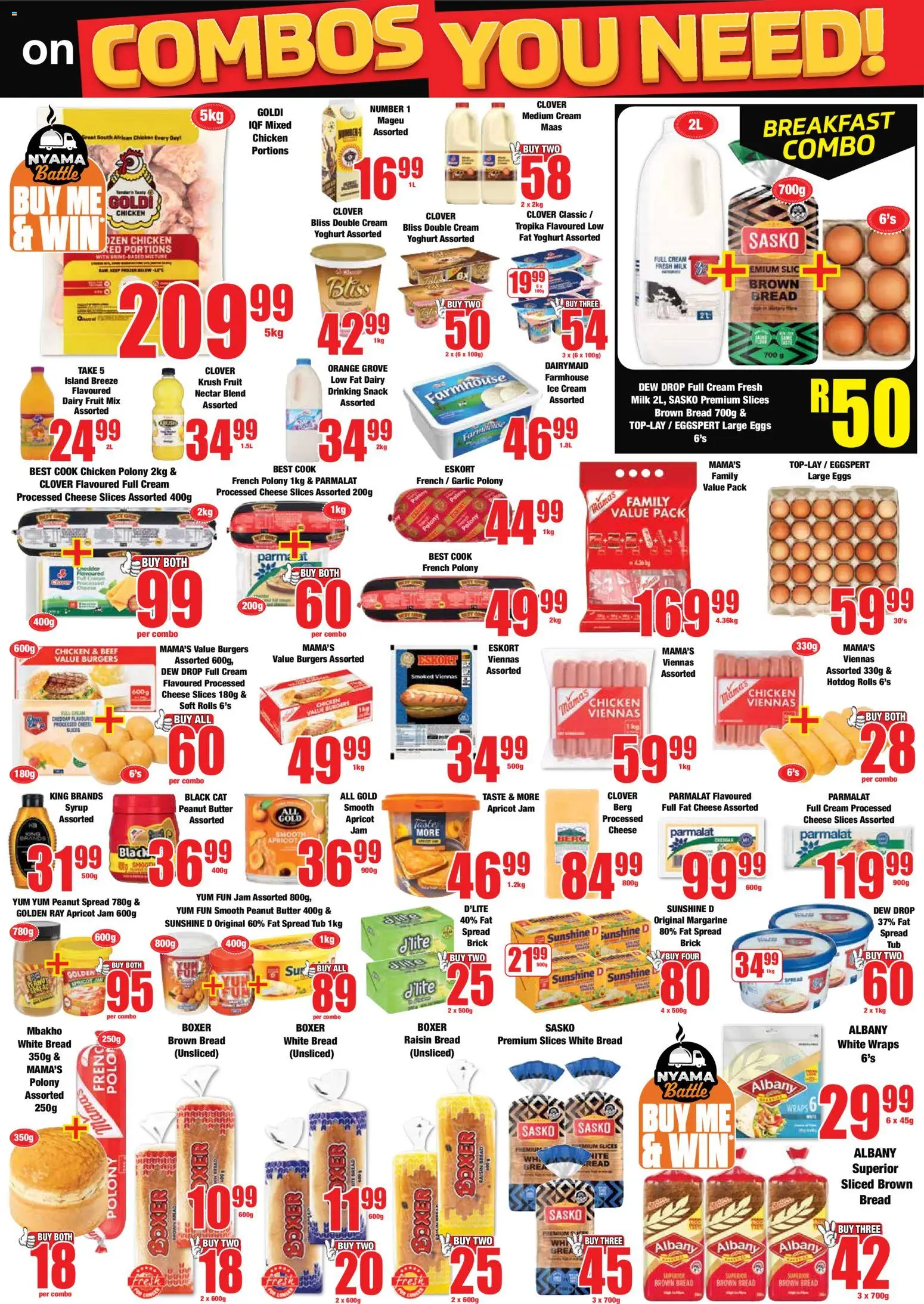 New Boxer catalogue – valid from 11.05.2026 | Page: 3 | Products: Margarine, Cream, Peanut butter, Syrup