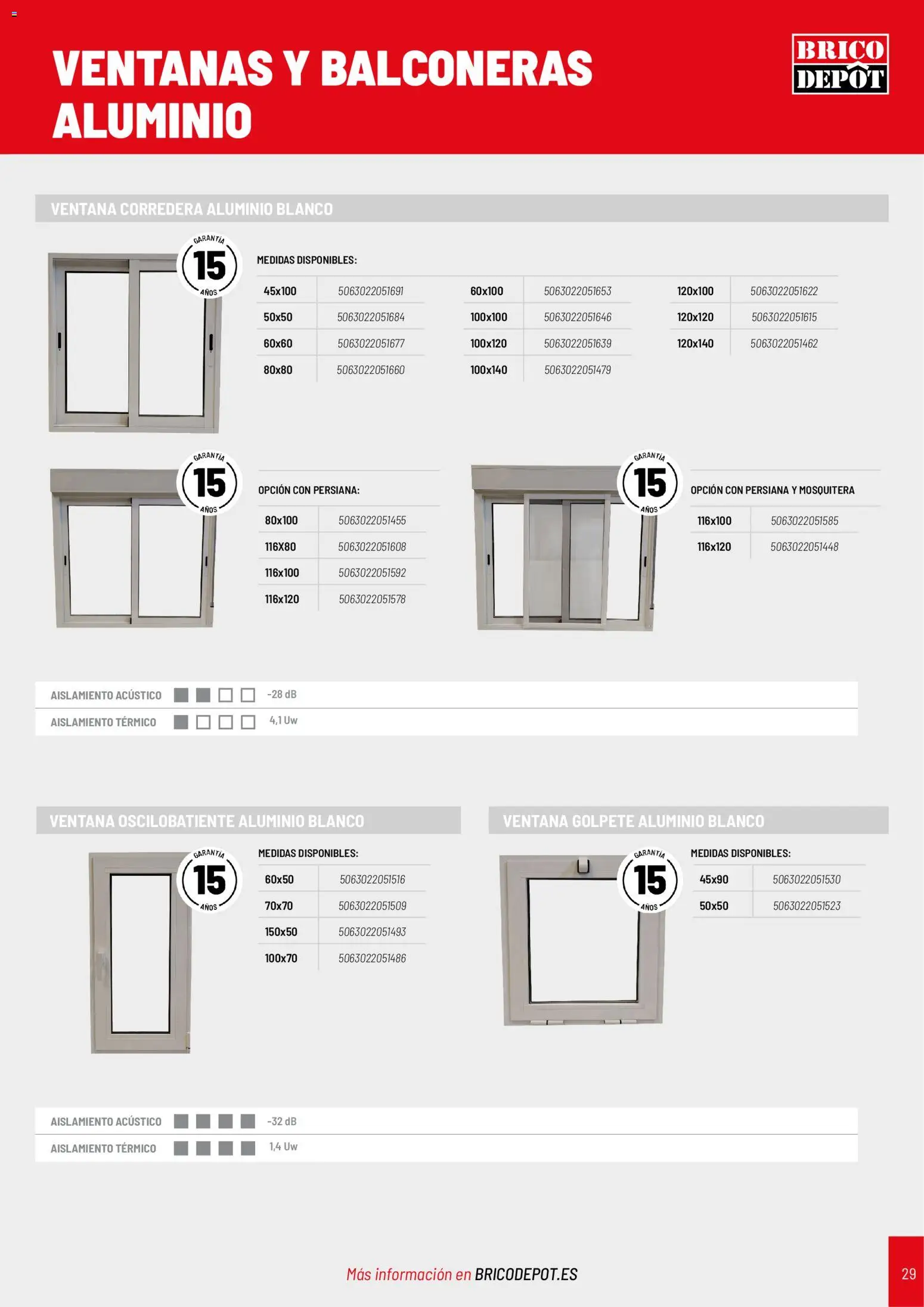 Brico Depôt Puertas y Ventanas │ válido desde el 07/10/2026 | Página: 29
