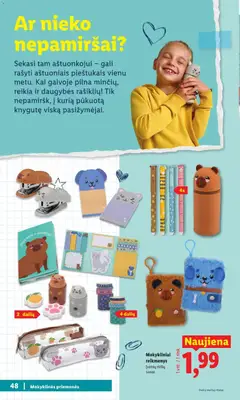 LIDL leidinys galioja nuo 2026.07.20 | Puslapis: 48 | Prekių: Pagalvė, Antklodė, Patalynės komplektas