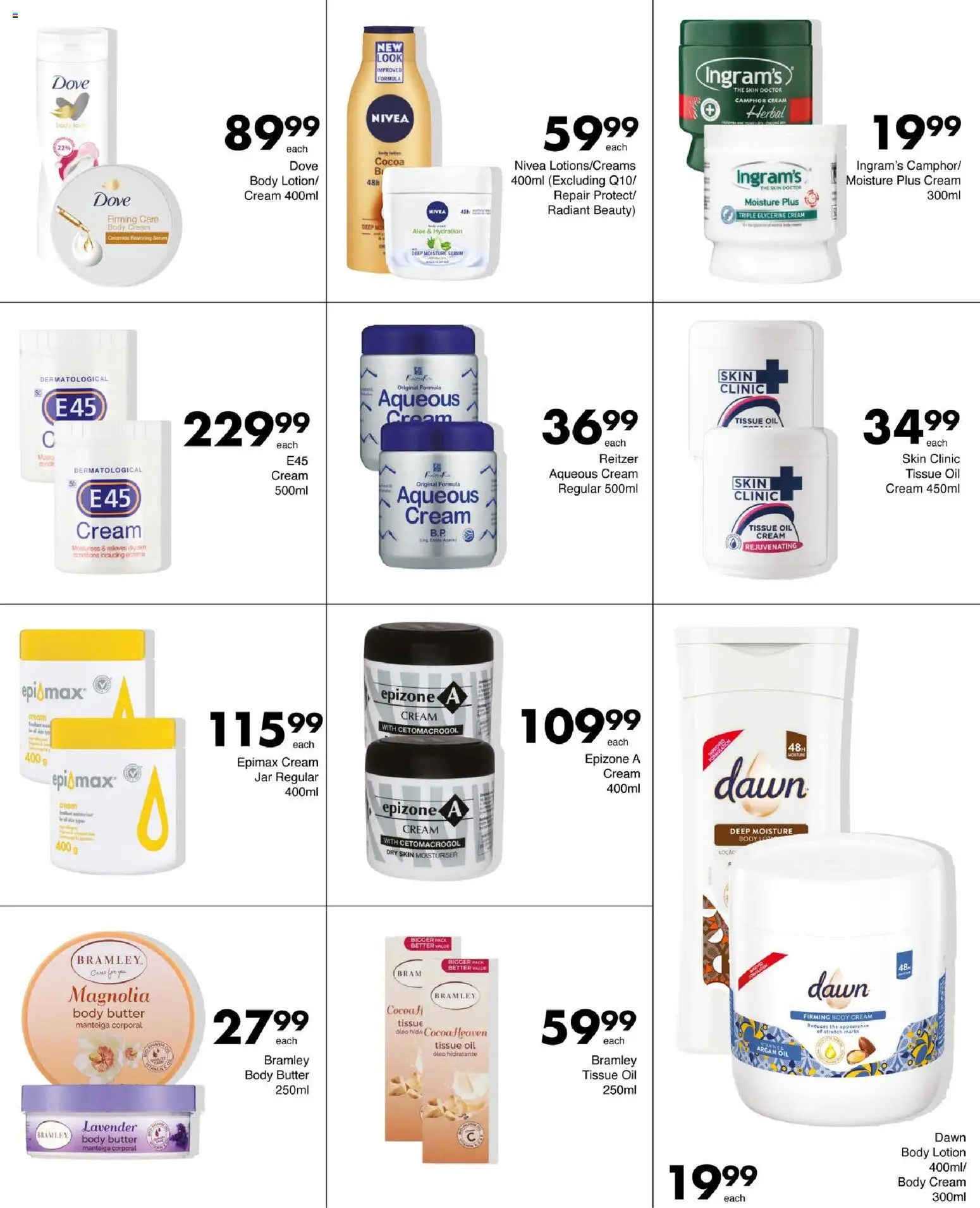 New Save catalogue – valid from 28.05.2026 | Page: 66 | Products: Tissue oil, Butter, Oil, Body cream