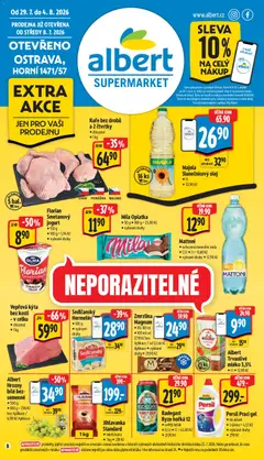 Náhled letáku Albert leták - Supermarket - Ostrava od 29.07.2026