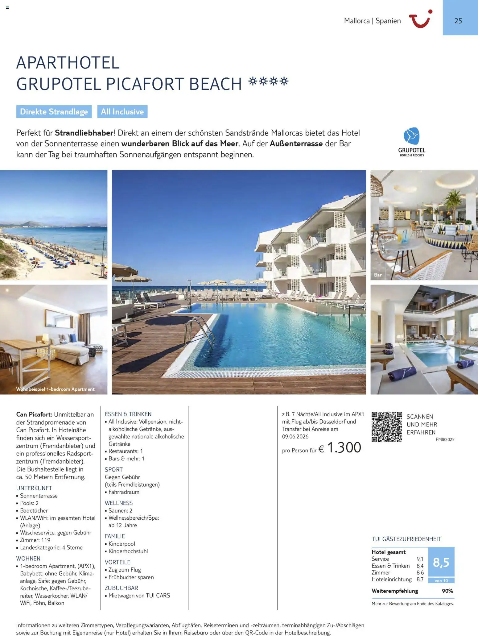 TUI Prospekt Südeuropa & Nordafrika 2026/27 – gültig ab 03.03.2026 | Seite: 25 | Produkte: Babybett