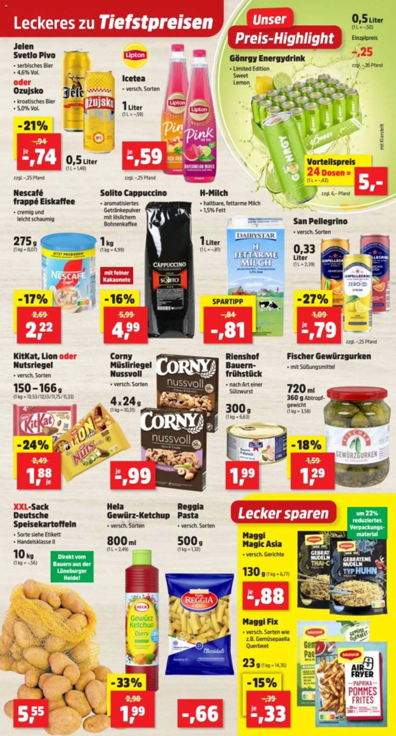 Thomas Philipps Prospekt – gültig ab 17.08.2026 | Seite: 8 | Produkte: Milch, Bier, Gemüse, Paprika