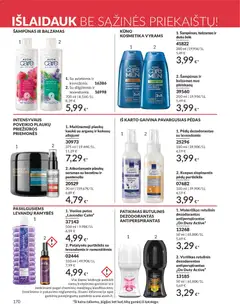 AVON leidinys galioja nuo 01.06.2026 | Puslapis: 170 | Prekių: Šampūnas, Dušo želė, Dezodorantas, Antiperspirantas