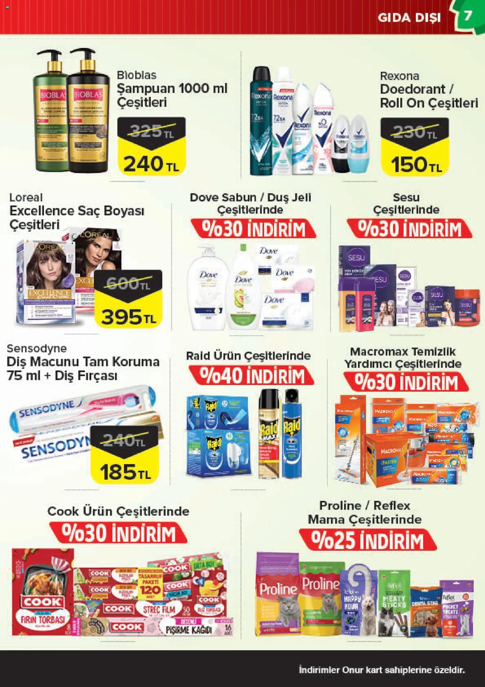 Onur Market Katalog - 16 Eylül 2026 tarihinden itibaren geçerlidir | Sayfa: 7